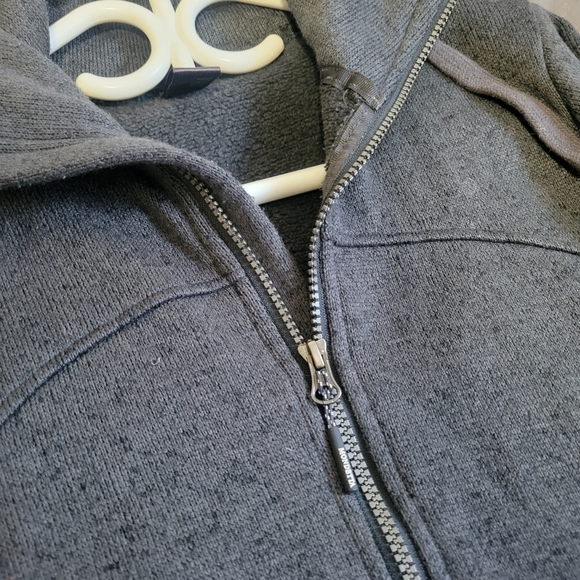 Mondetta, Grey zip up longline sweater. - Picture 5 of 5